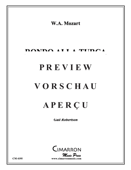 Product gallery: Page 2 of 15 Ronda Alla Turca , , (Tuba Quartett EETT)