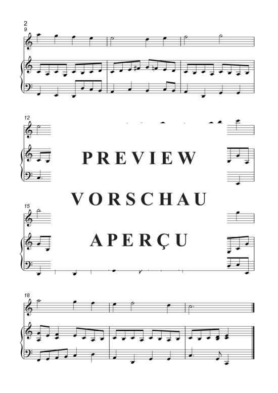 Product gallery: Page 3 of 6 So nimm denn meine Hände , , (flute + organ)