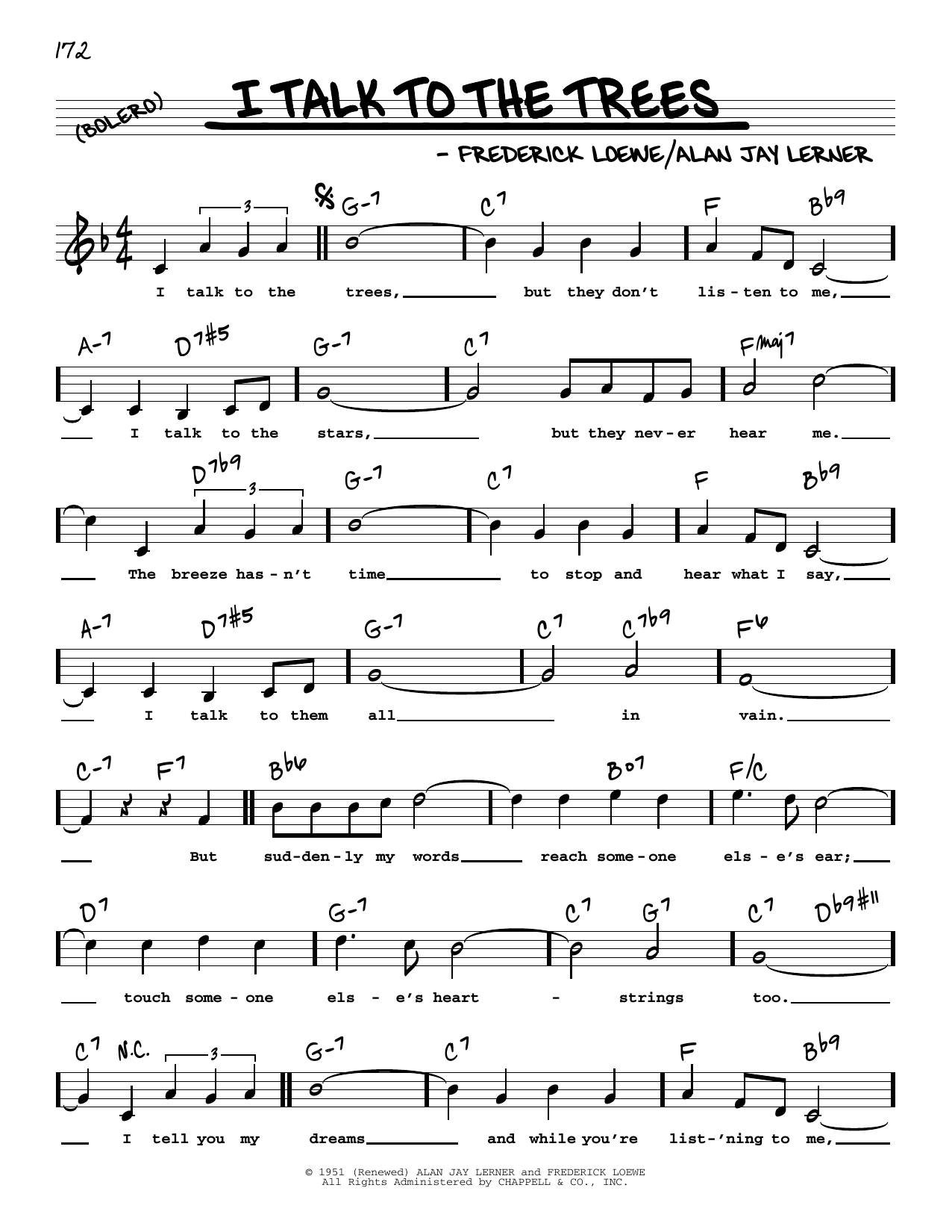 Produktbild zu: I Talk To The Trees (High Voice)