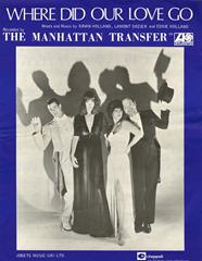 cover: Where Did Our Love Go, Manhattan Transfer