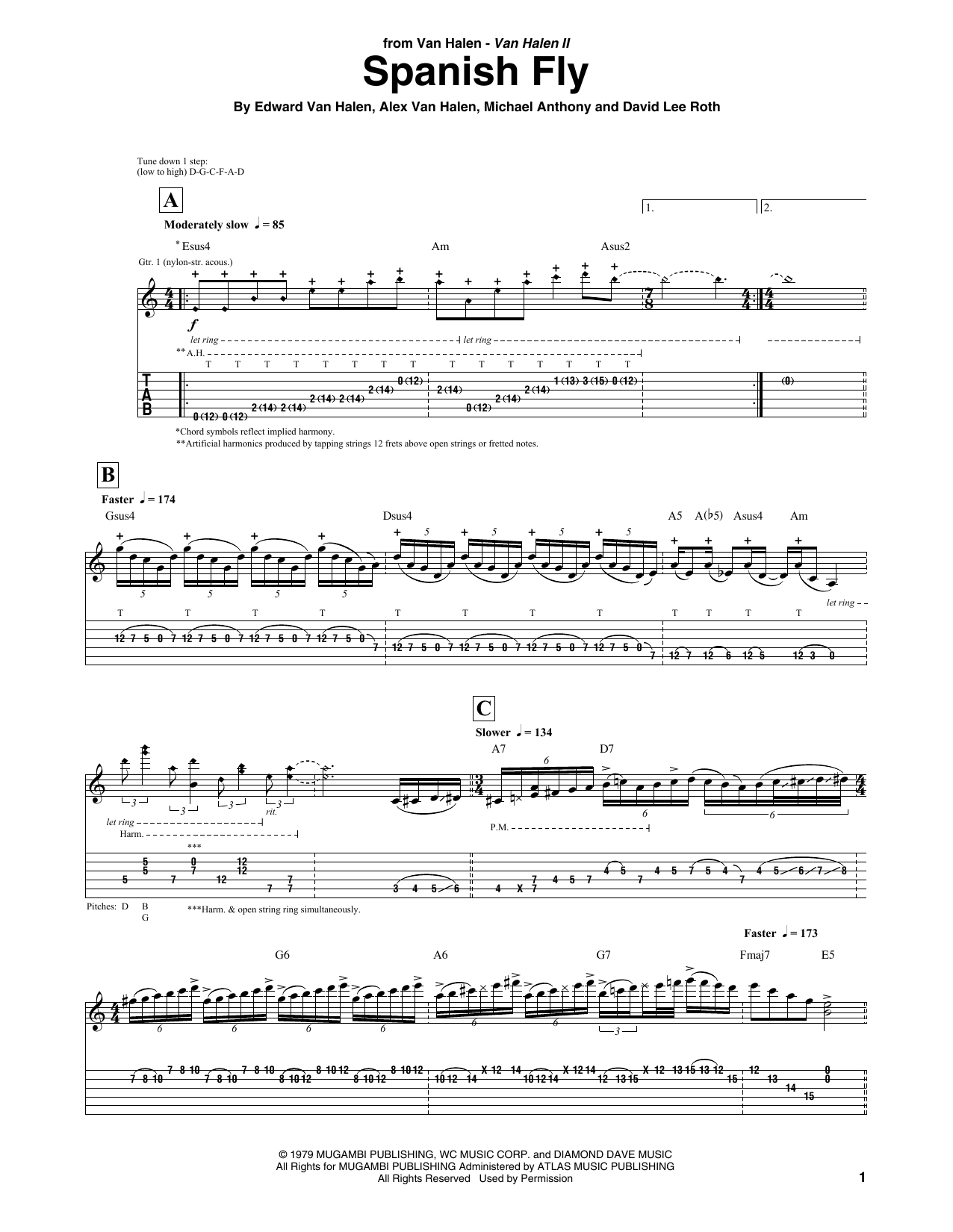 Produktgalerie: Seite 1 von 1 Spanish Fly, Van Halen, Gitarre