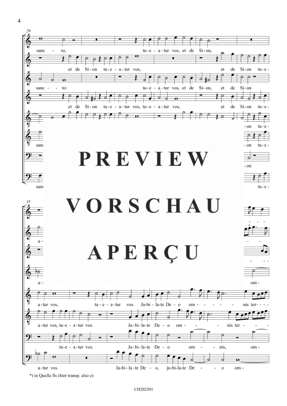 gallery: Jubilate Deo, , (Gemischter Chor 8-stimmig)