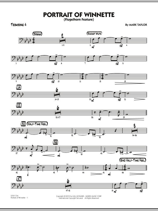 Produktgalerie: Seite 1 von 1 Portrait Of Winnette - Trombone 4, 