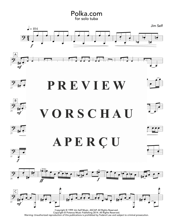 Produktgalerie: Seite 5 von 8 Polka.com, , (Tuba Solo)