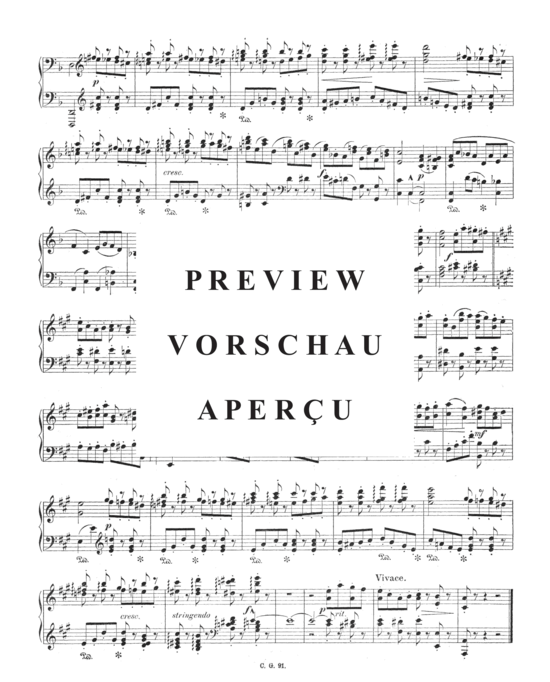Product gallery: Page 3 of 3 Gavotte , , Piano Solo