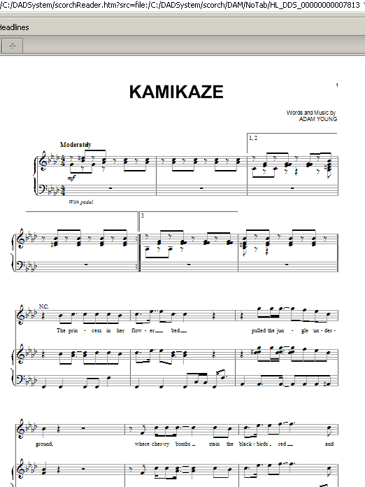 Product picture to: Kamikaze