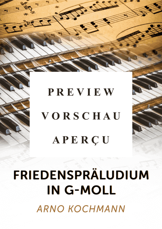 gallery: Friedenspräludium in g-Moll , , (Orgel Solo)