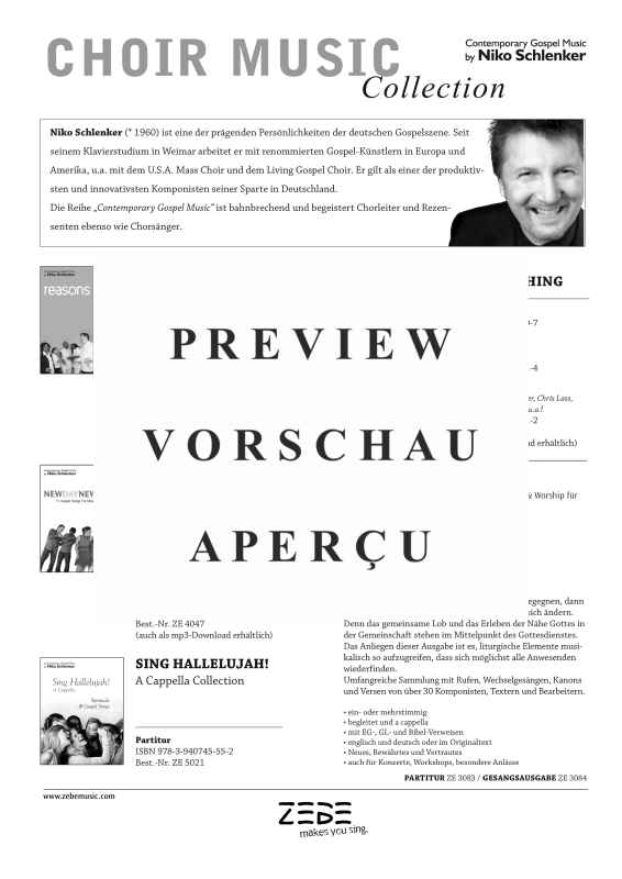 gallery: Learn To Live, , Gemischter Chor SAB und Klavier