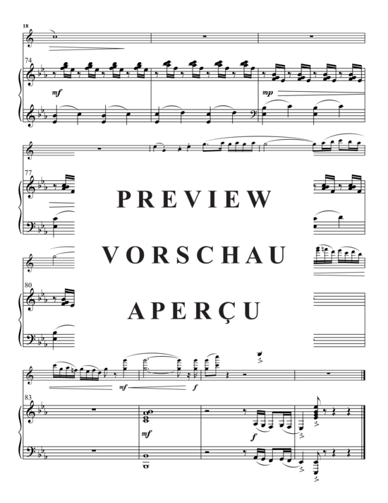 Produktgalerie: Seite 19 von 21 Sonata Nr. 2 , , (Alt-Saxophon + Klavier)