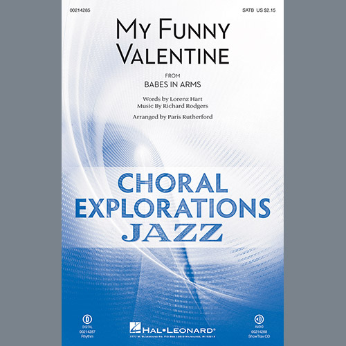 cover: My Funny Valentine, Paris Rutherford, Chor