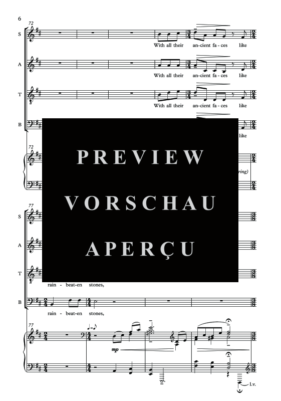 Produktgalerie: Seite 9 von 11 The Adoration of the Magi, , Gemischter Chor und Klavier