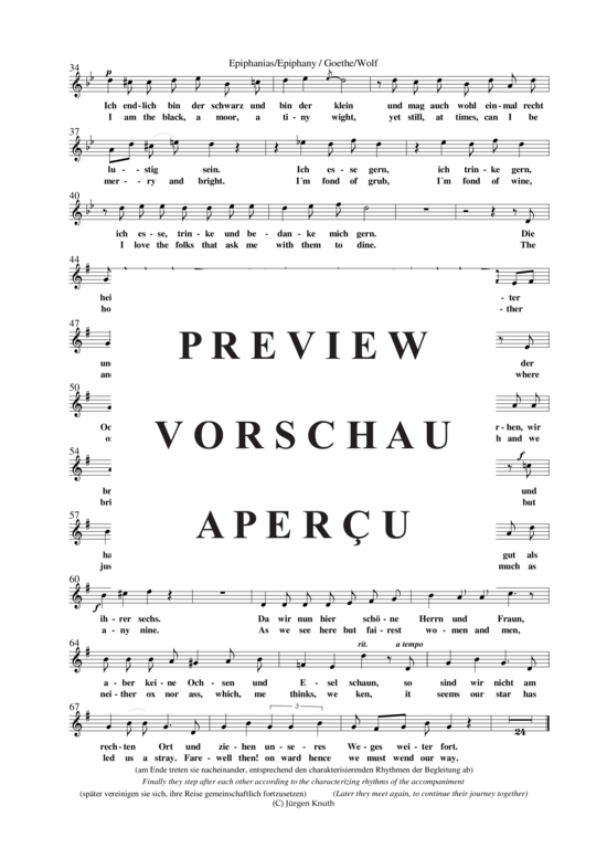 gallery: Epiphanias/Epiphany Lied Nr.48 , , (Klavier + Gesang)