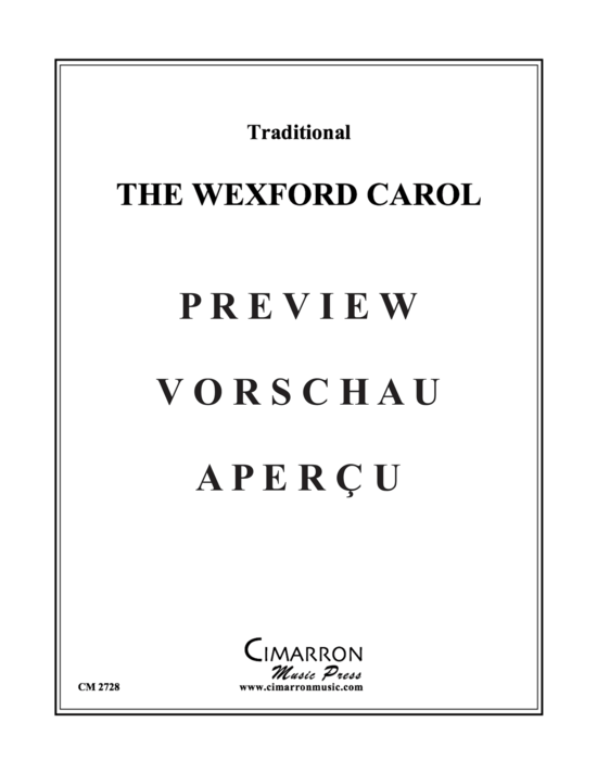 Produktgalerie: Seite 2 von 16 The Wexford Carol , , (Blechbläserquintett)