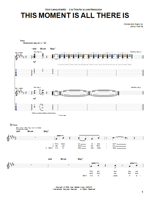 Product gallery: Page 1 of 1 This Moment Is All There Is, Lenny Kravitz