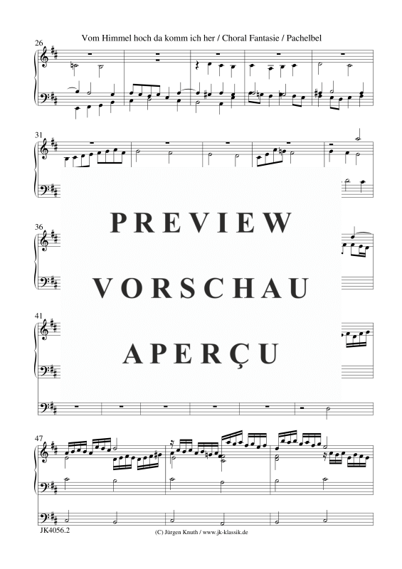 gallery: Vom Himmel hoch da komm ich her (Choral Fantasie), , (Orgel Solo)