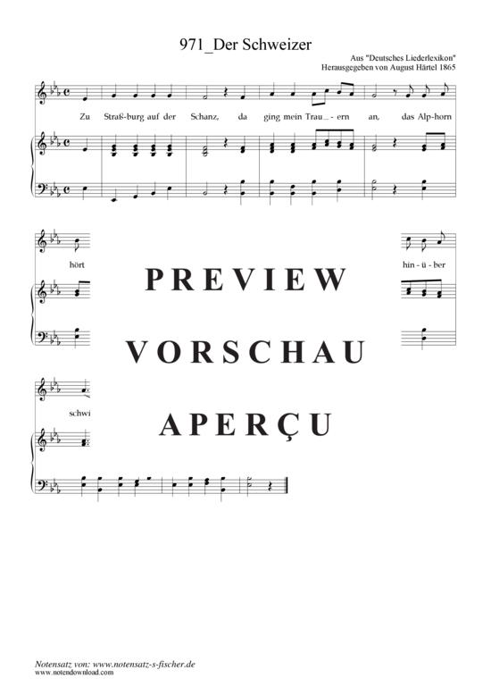Product gallery: Page 2 of 3 Der Schweizer , , Piano and Voice