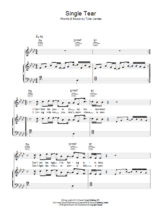 Produktbild zu: Single Tear