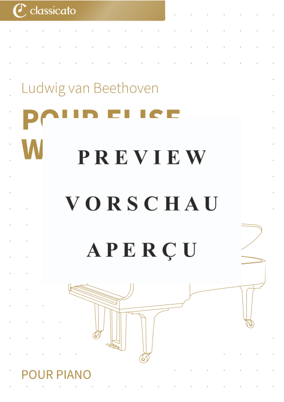 Produktgalerie: Seite 2 von 5 Pour Elise, WoO 59 - version simplifiée, , Klavier Solo
