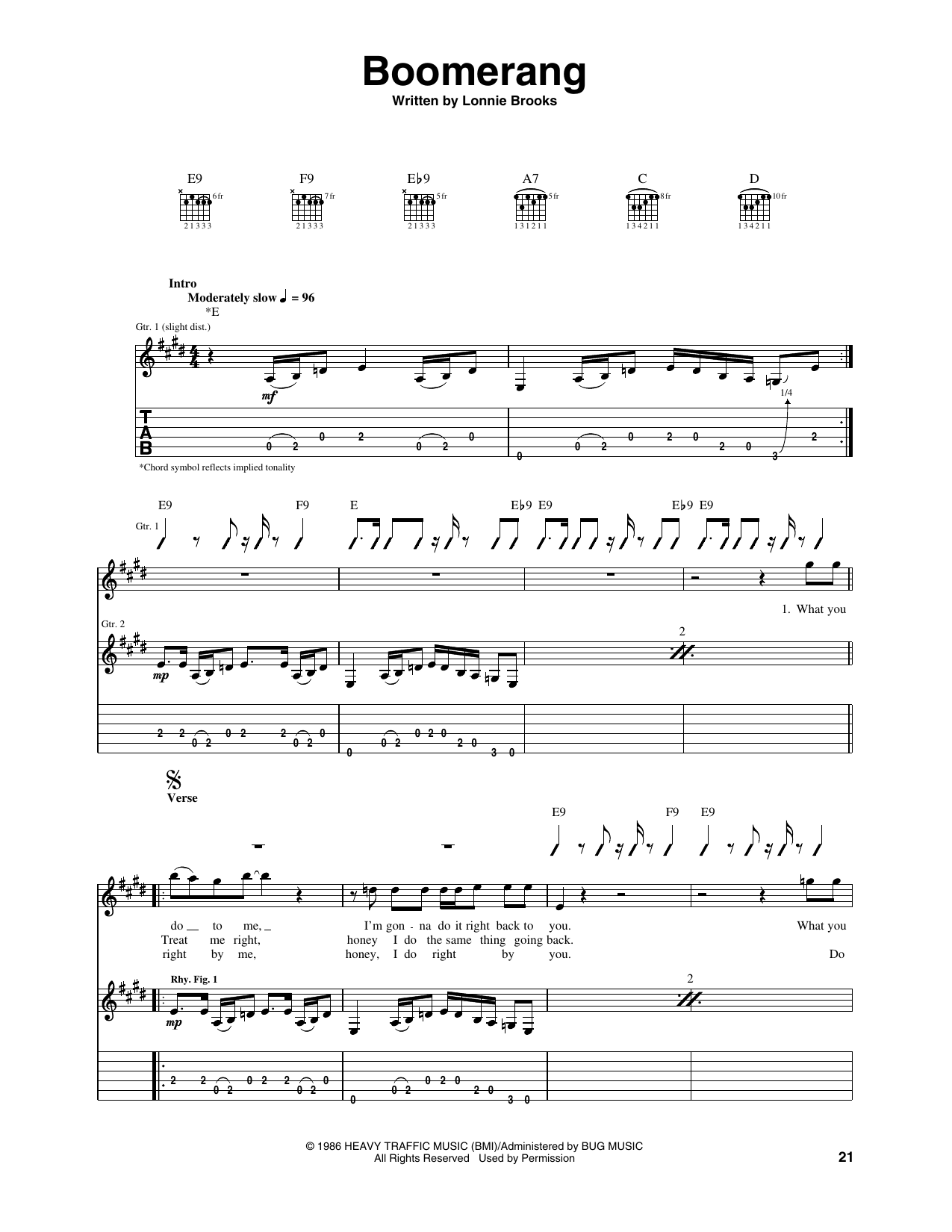 Produktbild zu: Boomerang