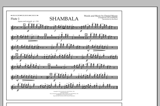 Produktgalerie: Seite 1 von 1 Shambala - Flute 1, Jay Dawson, Ensemble