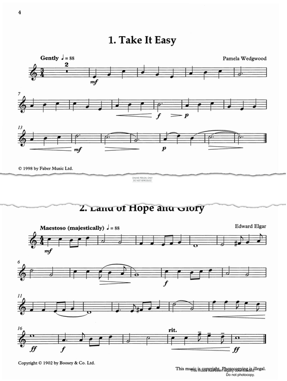 Product gallery: Page 1 of 1 Land Of Hope And Glory, Edward Elgar