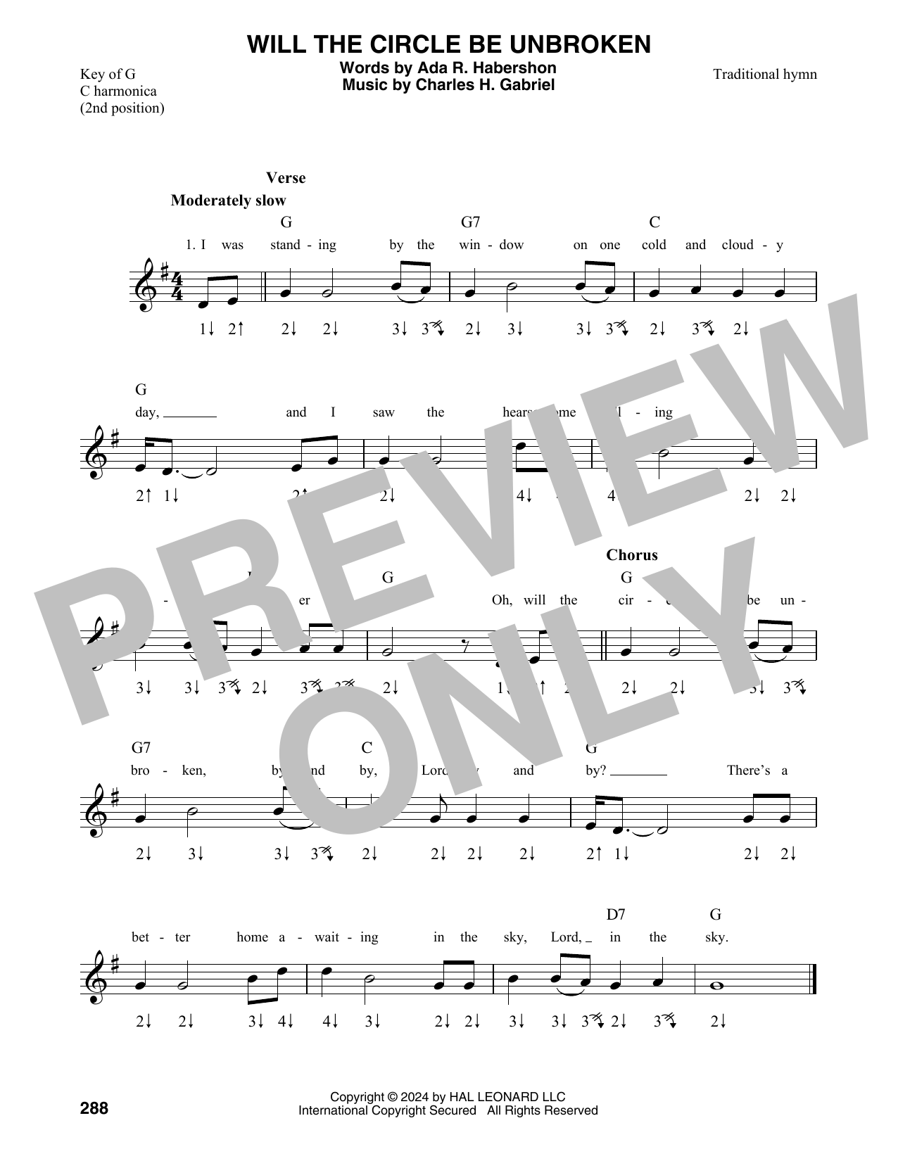 Product gallery: Page 1 of 1 Will The Circle Be Unbroken, Charles H. Gabriel