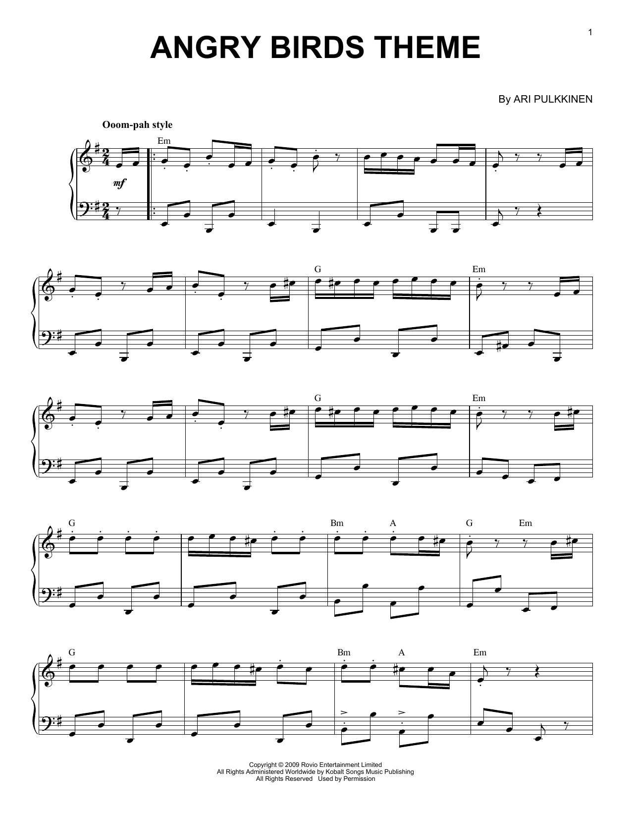 Produktbild zu: Angry Birds Theme