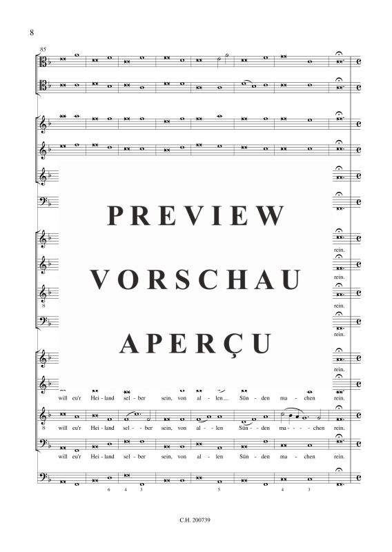 gallery: Vom Himmel hoch - Englischer Lobgesang, , (Doppelchor, Soli, 3 Violinen, 2 Trombonen, Violone und BC)