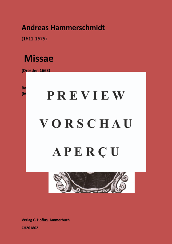 gallery: Missae XI - XVI (1663) - Band 2, , (Gemischter Chor 5-6 stimmig, 2-11 Instrumente und B.C.)