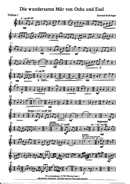 Produktbild zu: Die wundersame Mär von Ochs und Esel Konrad Seckinger