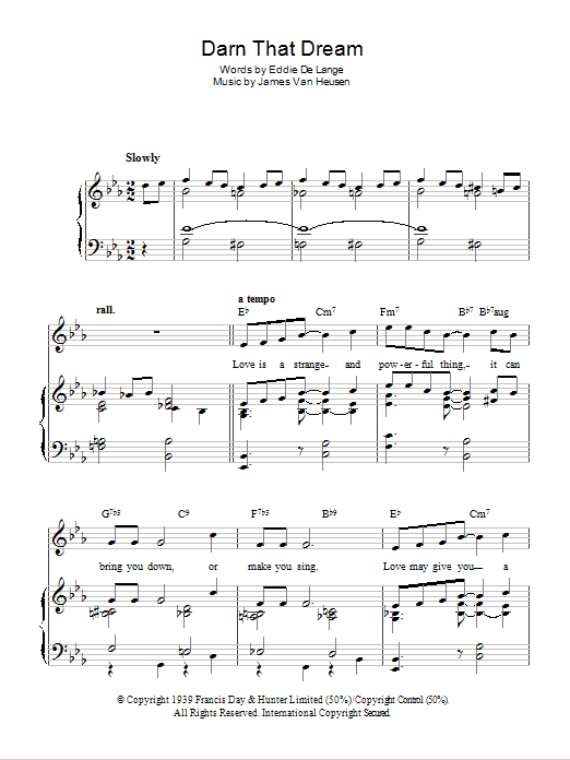 Product gallery: Page 1 of 1 Darn That Dream, Tony Bennett
