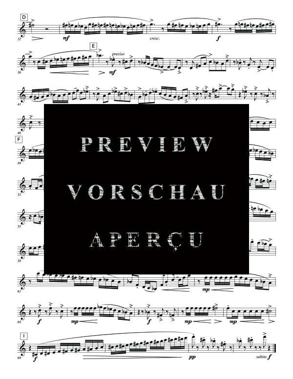 Product gallery: Page 10 of 11 Frevo do Besouro, , (clarinet in Bb and piano)