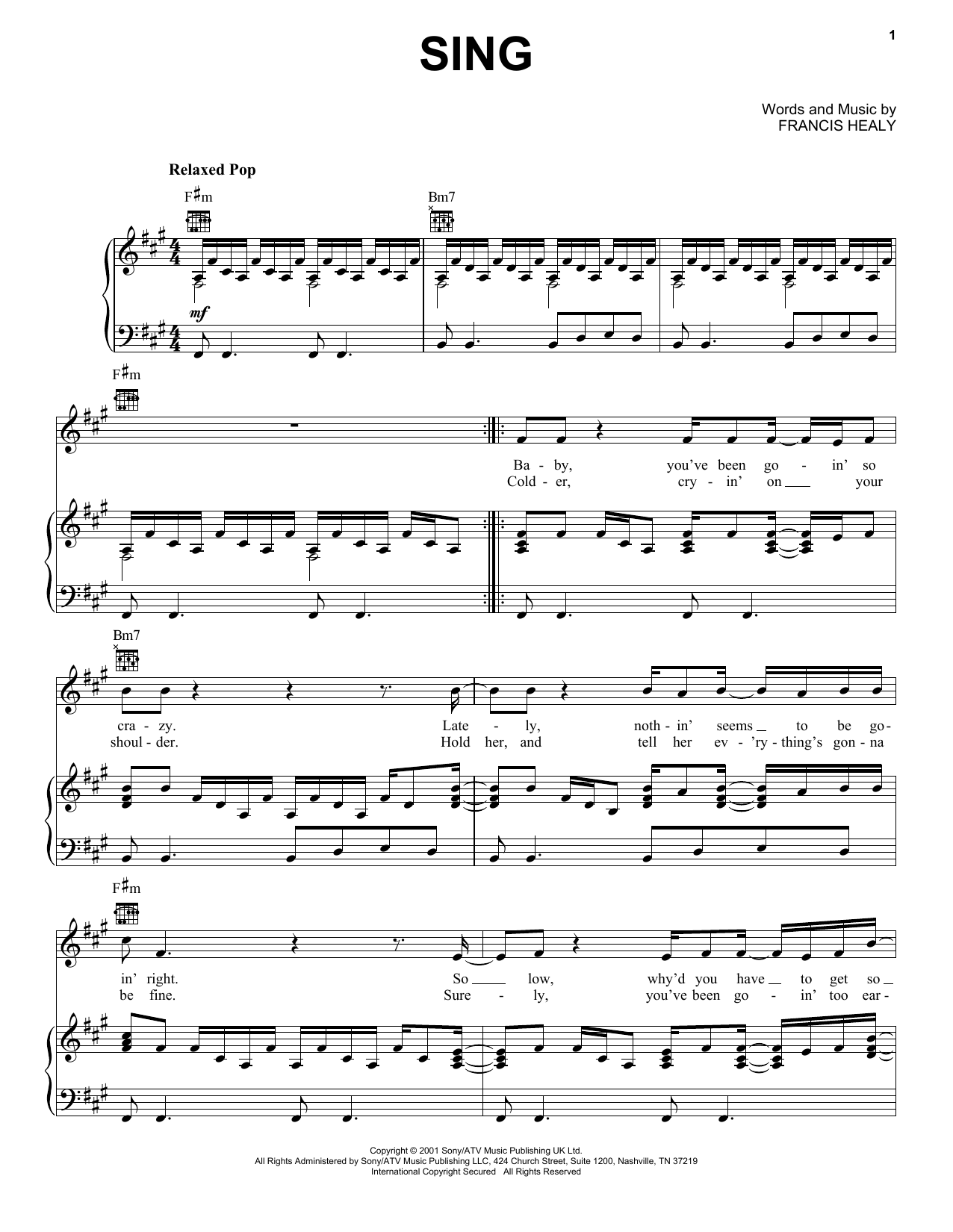 Produktbild zu: Sing
