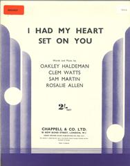 cover: I Had My Heart Set On You, Sam Martin