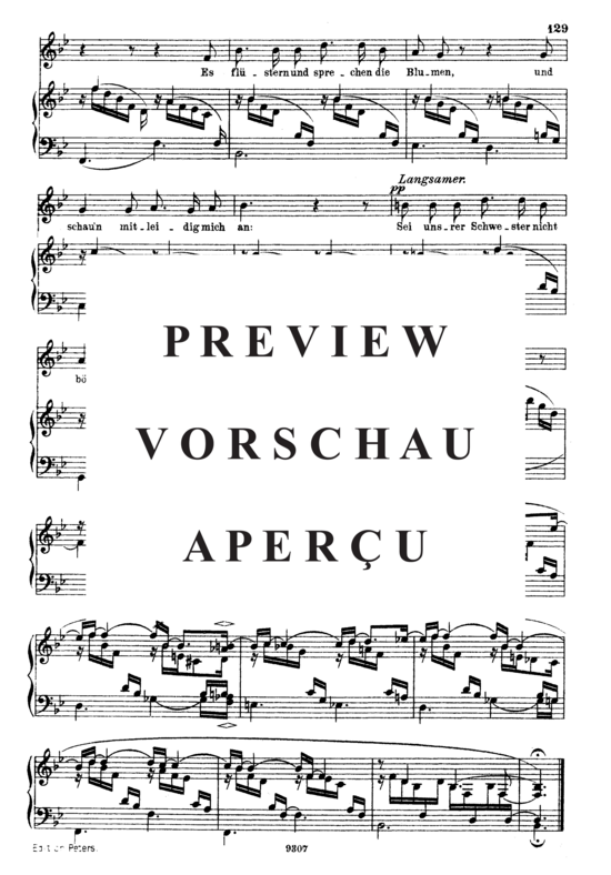 gallery: Am leuchtenden Sommermorgen, Op 48 No.12 , , (Gesang hoch + Klavier)