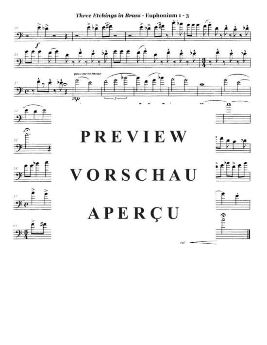 Produktgalerie: Seite 17 von 21 Three Etchings in Brass , , (Tuba Trio EET)