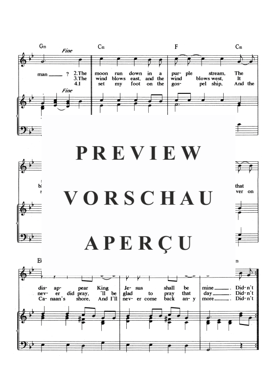 gallery: Didn´t My Lord Deliver Daniel, , Voice and Piano