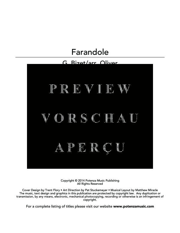 Produktgalerie: Seite 3 von 11 Farandole, , (Tuba Ensemble EEEETTTT)