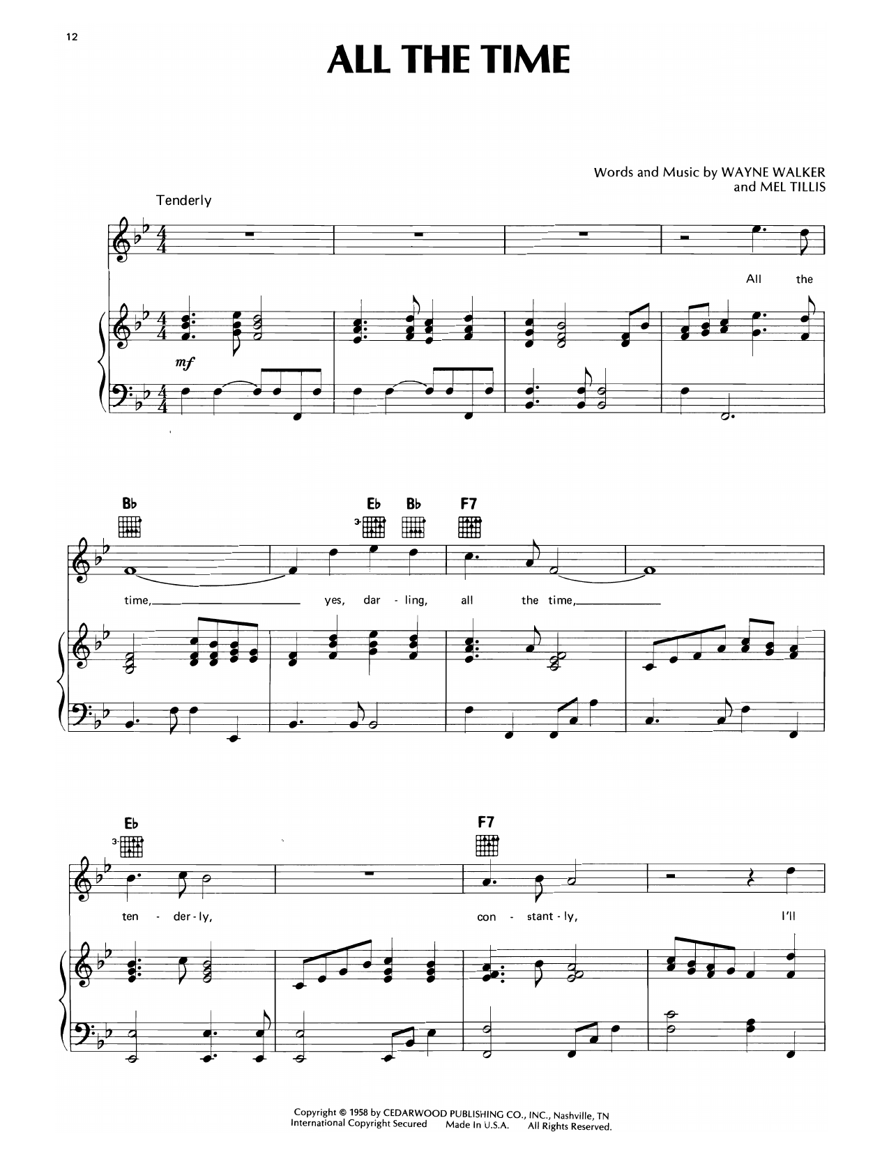 Produktgalerie: Seite 1 von 1 All The Time, Jack Greene, Gesang, Gitarre, Klavier
