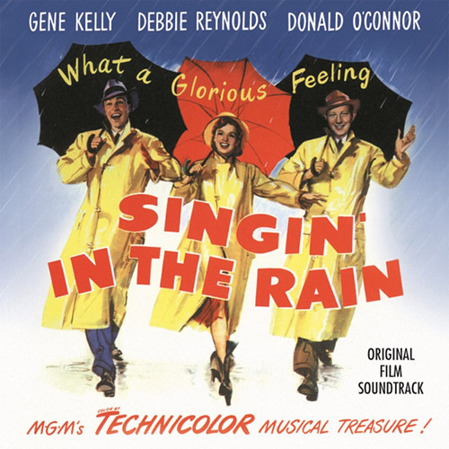 cover: Singin' In The Rain, Gene Kelly, Gitarre
