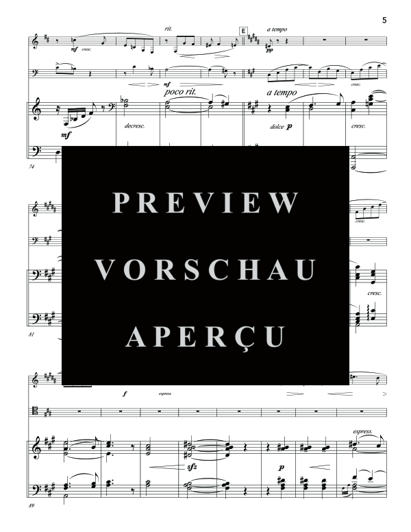 Produktgalerie: Seite 9 von 11 Four Pieces, , (Trio Klarinette, Fagott und Klavier)