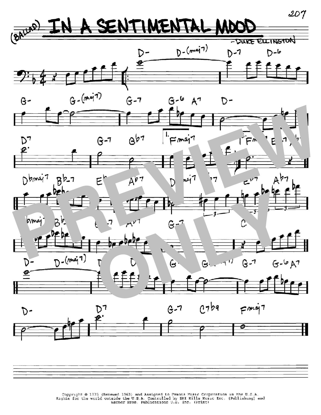 Produktbild zu: In A Sentimental Mood