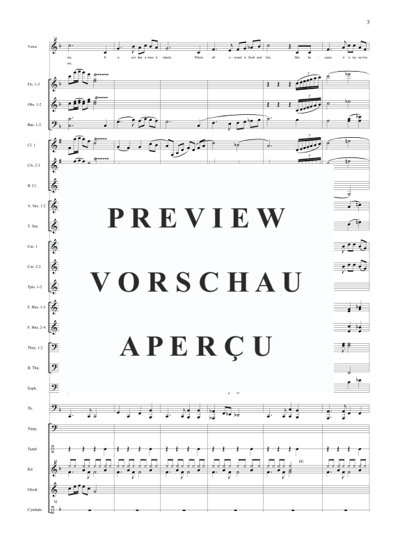 Product gallery: Page 6 of 11 There is an Isle, , Solo Vocal and Concert Band