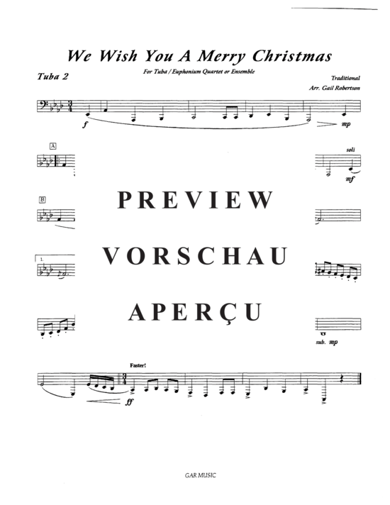 Product gallery: Page 10 of 10 We Wish You a Merry Christmas , , (Tuba Quartett EETT)