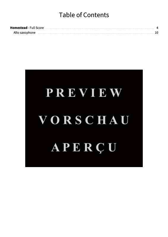 gallery: Homestead - Gentle Melodies for Weddings, Church, and Other Occasions, , Altsaxophon und Klavier