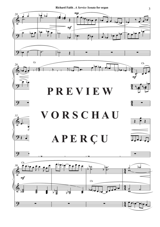 Product gallery: Page 4 of 15 Gottesdienst Sonate , , (Orgel Solo)