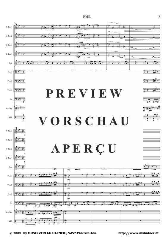 Product gallery: Page 8 of 11 EMIL - In die Fremde heimkehren, , (Brass Ensemble)