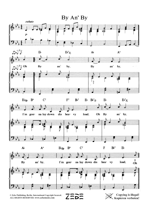 gallery: By An´ By, , Voice and Piano