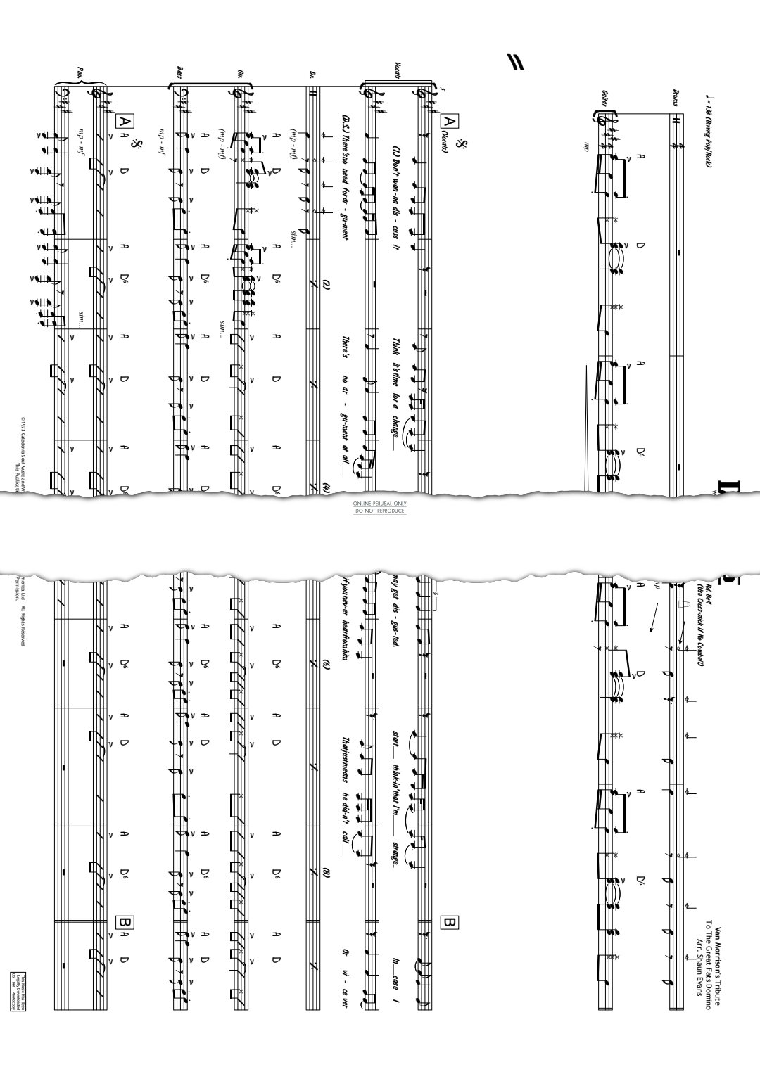 Product gallery: Page 1 of 1 Domino, Van Morrison