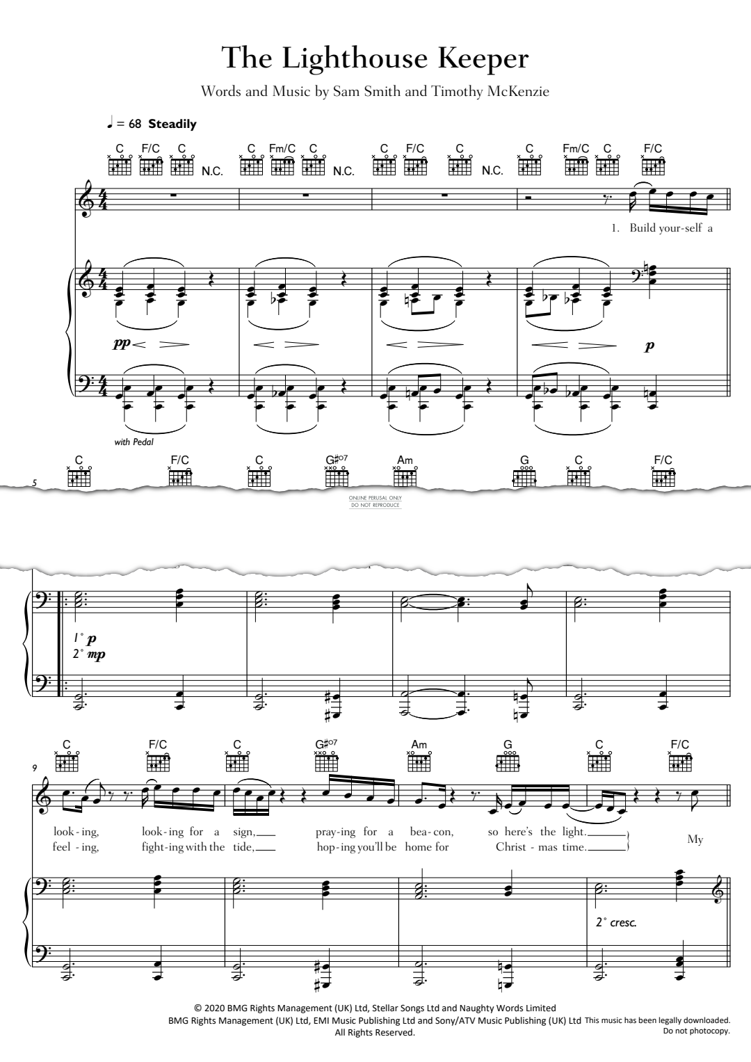 Product gallery: Page 1 of 1 The Lighthouse Keeper, Sam Smith